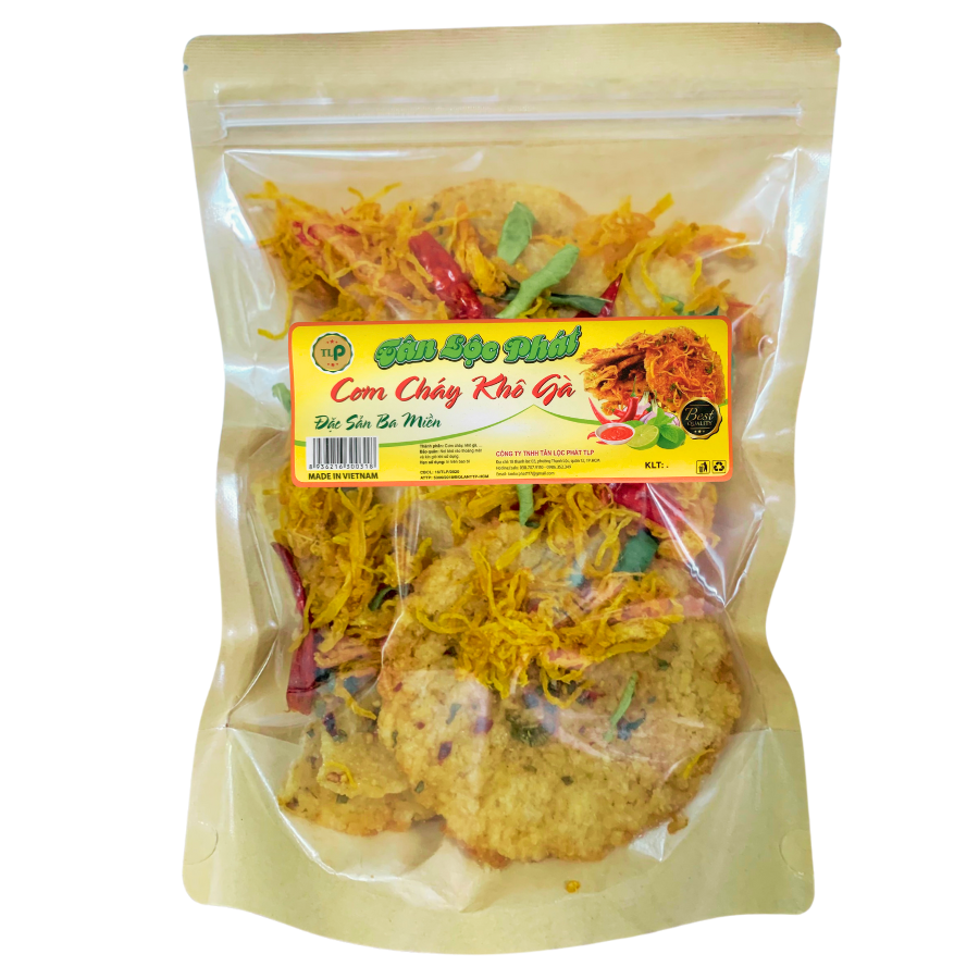 CƠM CHÁY LẮC KHÔ GÀ 300G