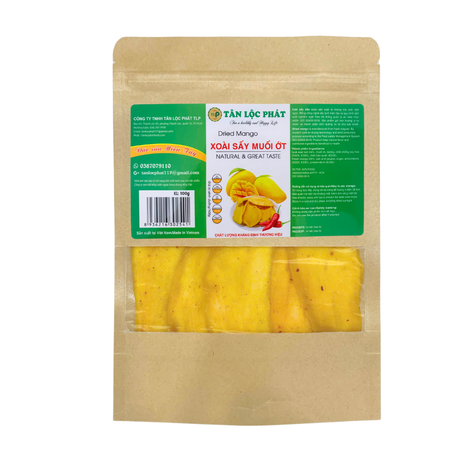 XOÀI MUỐI ỚT 150g