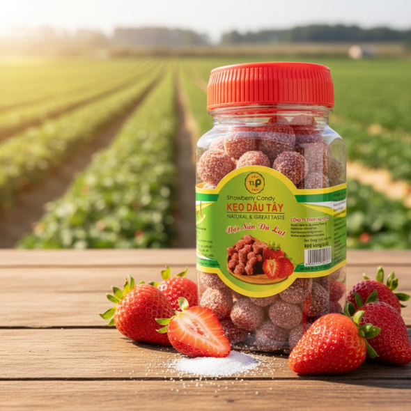 KẸO DÂU TÂY 300G