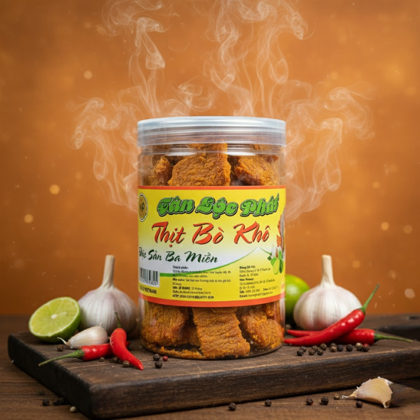 KHÔ BÒ MIẾNG 150G