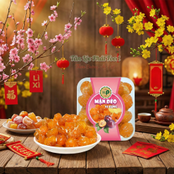 [HỘP TẾT] Mứt Mận Sấy Dẻo Vị Gừng - Hộp 500g