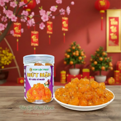 MỨT MẬN SẤY DẺO XÍ MUỘI - HŨ 250G