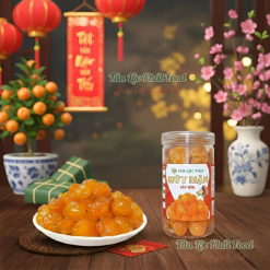 MỨT MẬN SẤY DẺO - HŨ 500G